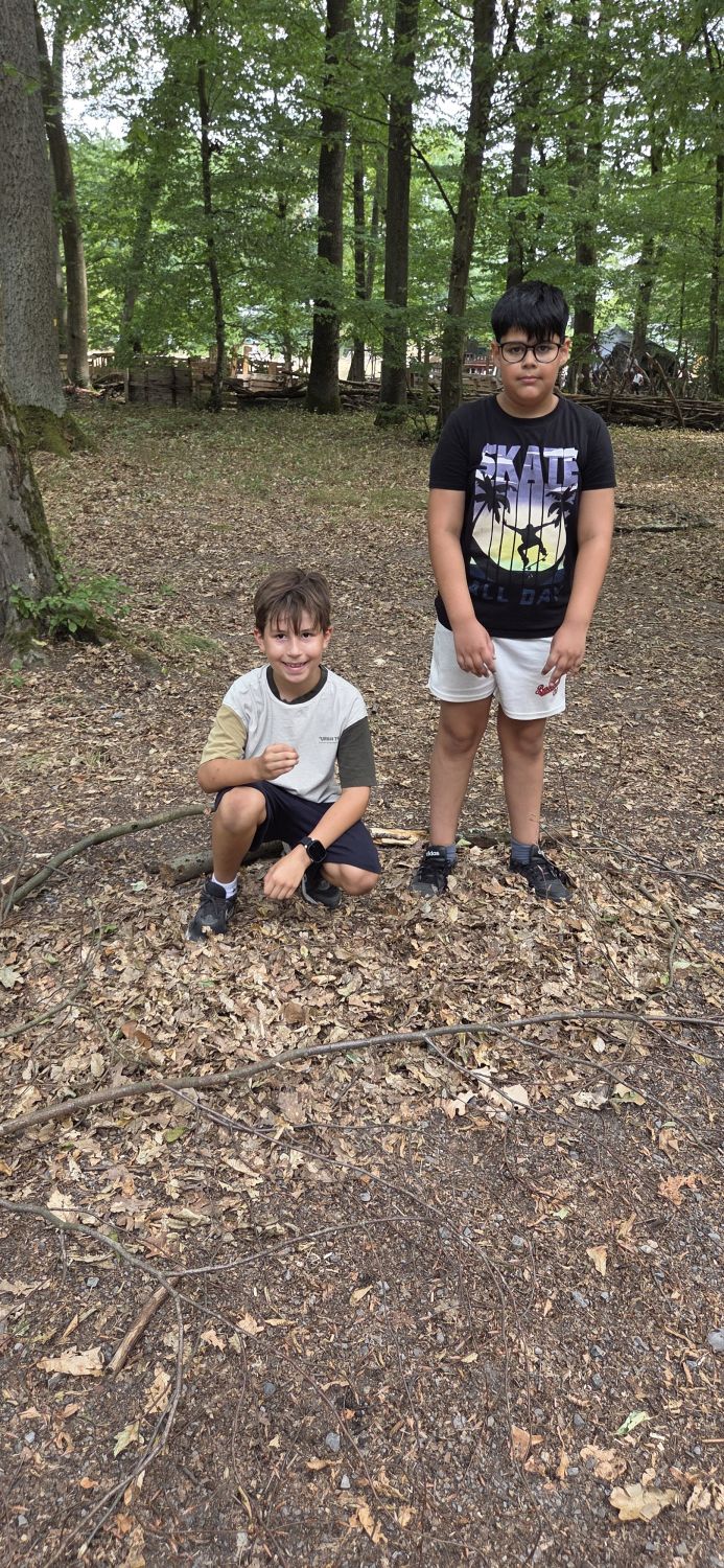 Lerngang der Klasse 3b in den Wald - Bild 11